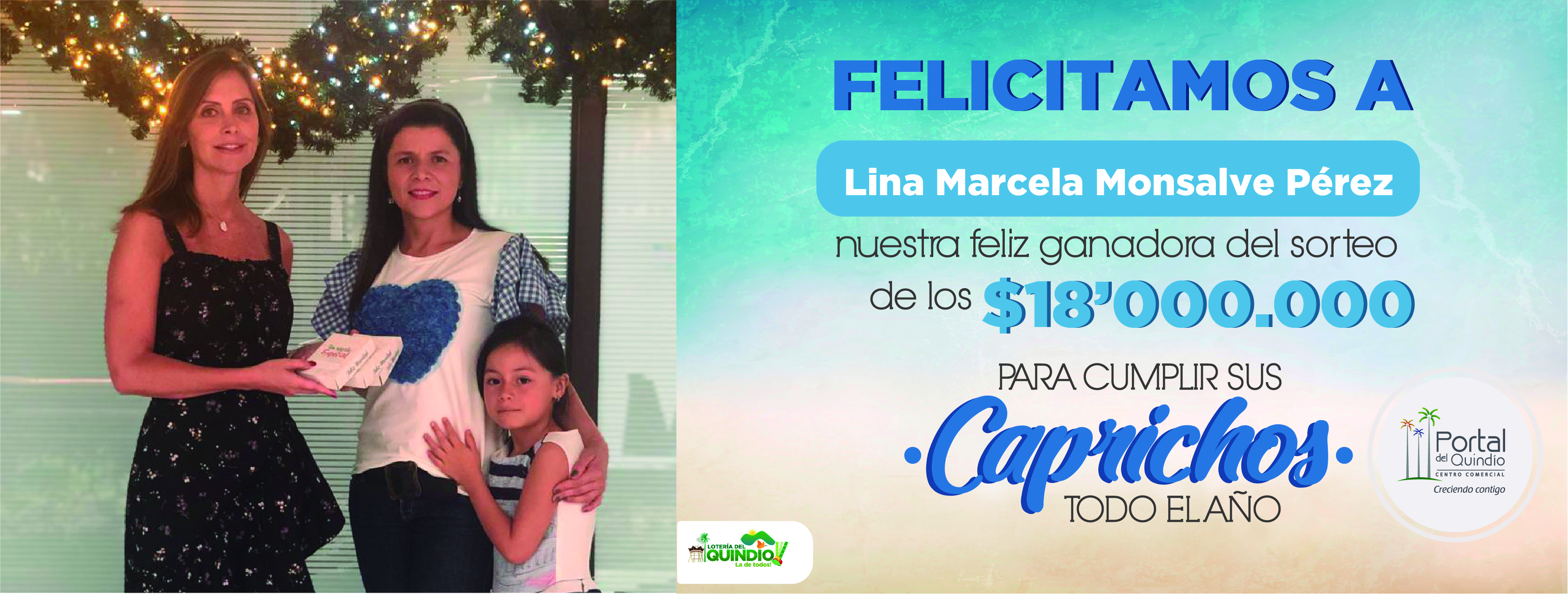 Felicitamos a Lina Marcela Monsalve Pérez